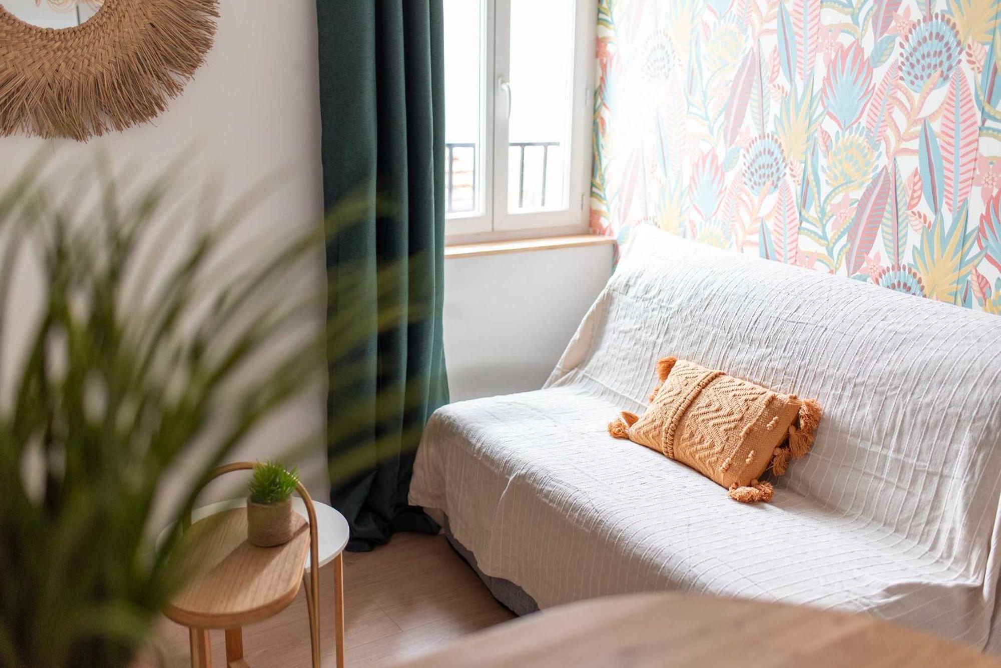 Le Tropical : T2 Renove Ambiance Cosy Et Coloree Mazamet Luaran gambar