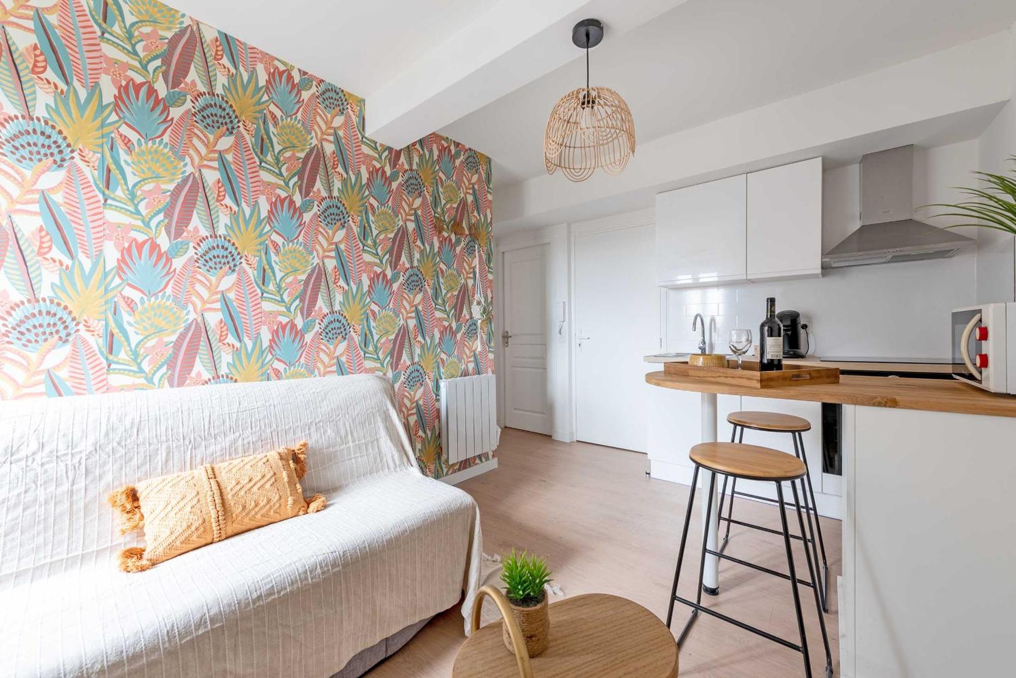 Le Tropical : T2 Renove Ambiance Cosy Et Coloree Mazamet Luaran gambar